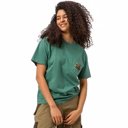 Escape To Nature Bear Float Pocket T-Shirt - Women's