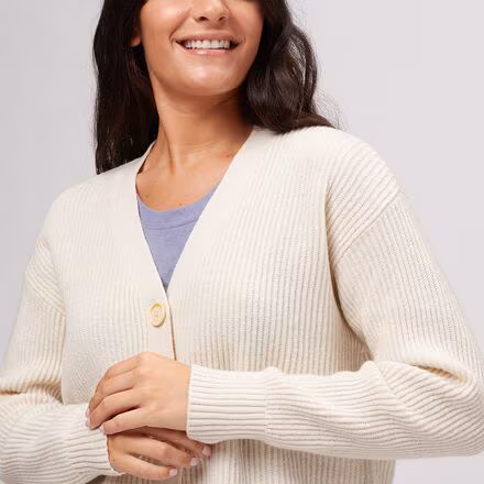 Recycled Wool Cardigan - Women's