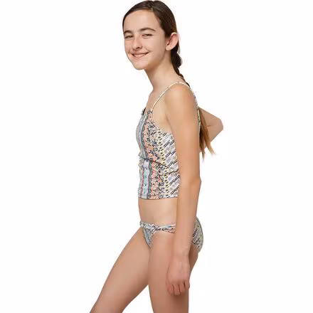 Coco Hi-Neck Tankini Swim Set - Girls'