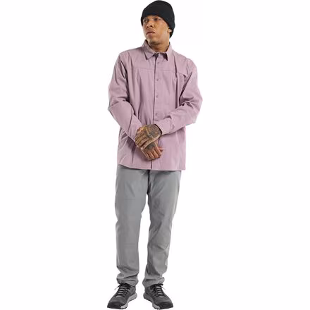 Work Stretch Long-Sleeve Overshirt - Men's