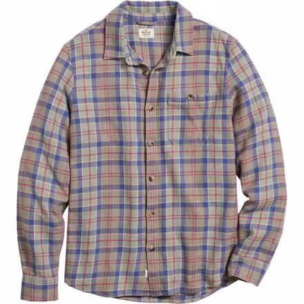 Long-Sleeve Plaid Broken Twill Shirt - Men's