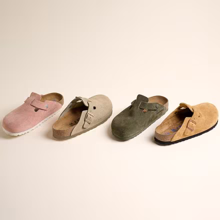 Boston Soft Footbed Suede Clog - Men's