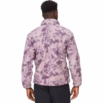 Aros Printed Fleece Jacket - Men's