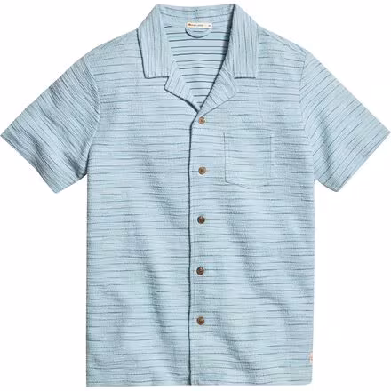 Beach Texture Resort Short-Sleeve Shirt - Men's