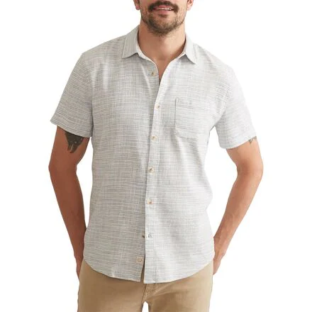 Stretch Selvage Simple Stripe Shirt - Men's