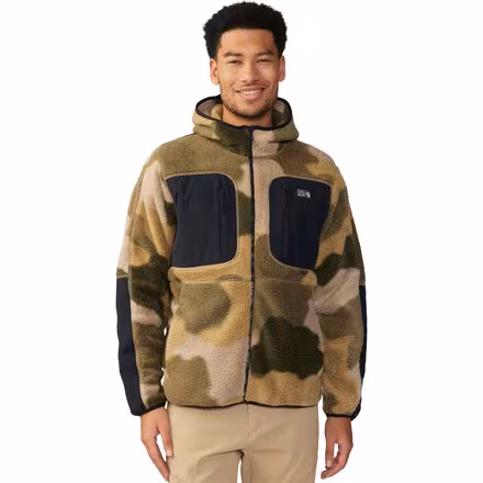 HiCamp Fleece Printed Hooded Jacket - Men's