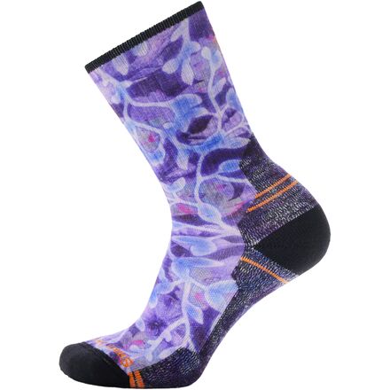 Hike Light Cushion Floral Print Crew Sock - Women's