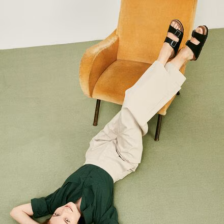 Arizona Soft Footbed Leather Narrow Sandal - Women's