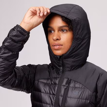 Helium Down Hooded Jacket - Women's