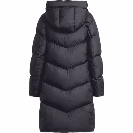 Rindou Hooded Long Down Jacket - Women's