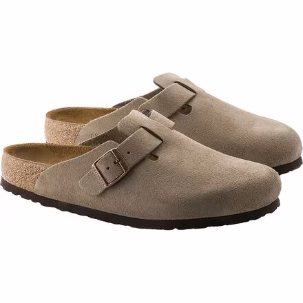 Boston Soft Footbed Suede Clog - Men's