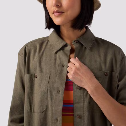 High Uinta Hemp Blend Button-Up - Women's