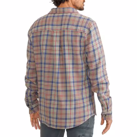 Long-Sleeve Plaid Broken Twill Shirt - Men's