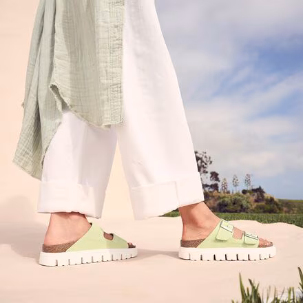 Arizona Chunky Suede Narrow Sandal - Women's