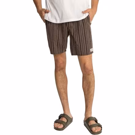 Jacquard Linen Jam Short - Men's