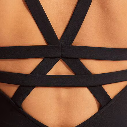 Active Deep V Maillot One-Piece Swimsuit - Women's