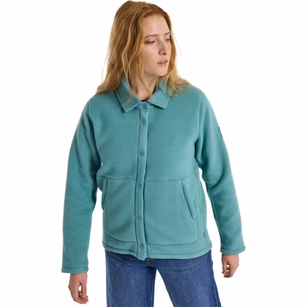 Cinder Fleece Snap Shirt - Women's