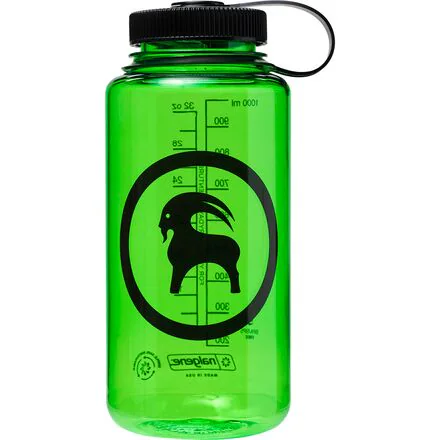 x Nalgene Goat Logo 32oz Wide Mouth Sustain Bottle