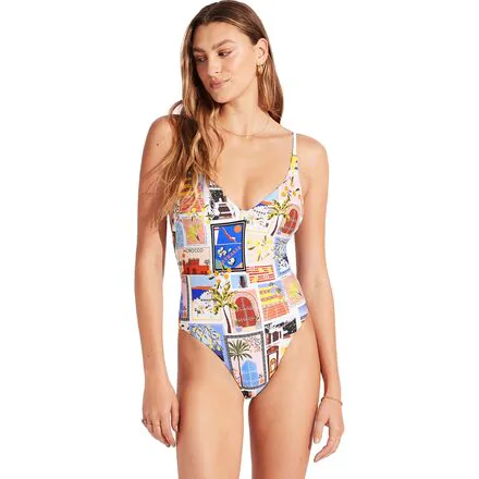 Onvacation V Neck One-Piece Swim Suit - Women's