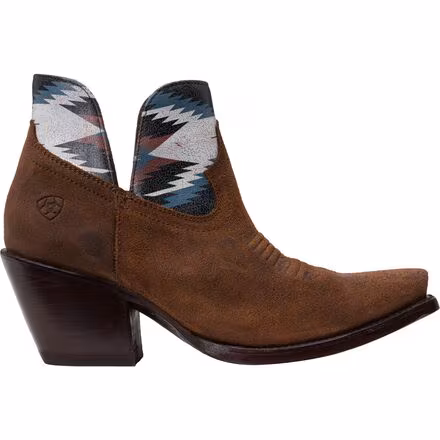 Hazel Chimayo Western Bootie Narrow - Women's