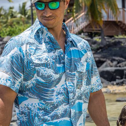 Alenuihaha Short-Sleeve Aloha Shirt - Men's