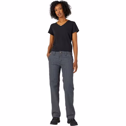 Hickory Stripe Carpenter Pant Straight - Women's