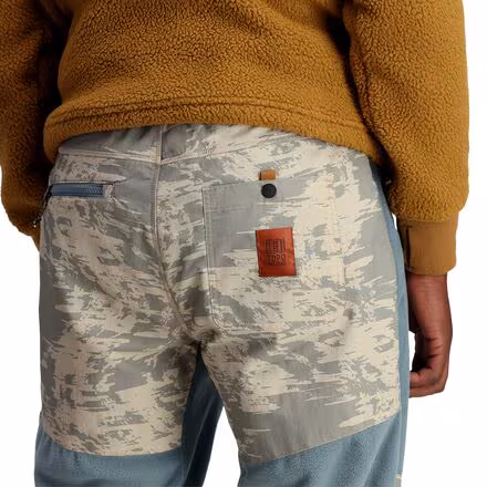 Mountain Printed Fleece Pants - Men's