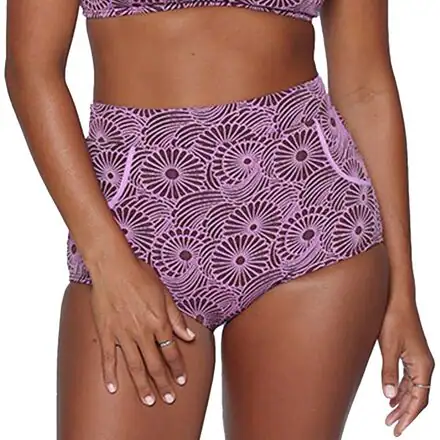 Georgia High Waist Bikini Bottom - Women's