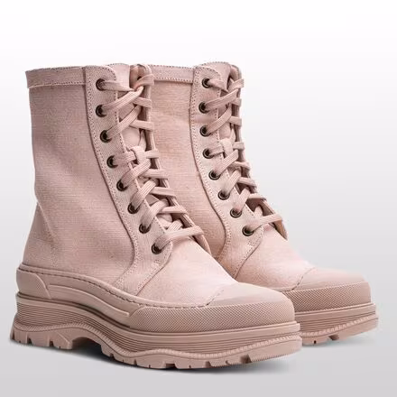 Camp Out Canvas Lace Up Boot - Women's