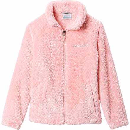 Fire Side Sherpa Hybrid Full-Zip Fleece Jacket - Girls'