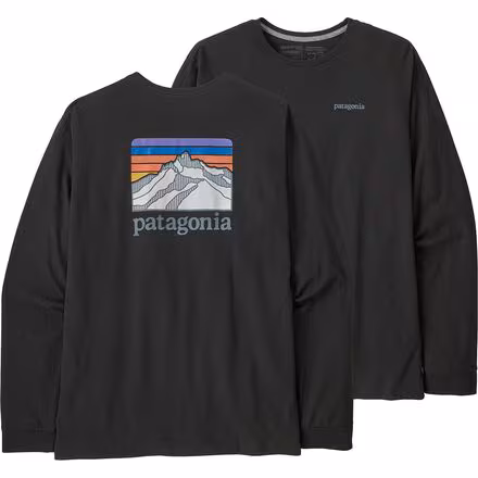 Line Logo Ridge Long-Sleeve Responsibili-T-Shirt - Men's
