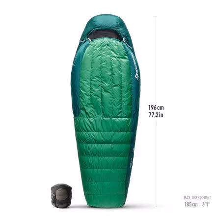 Ascent Sleeping Bag: 30F Down