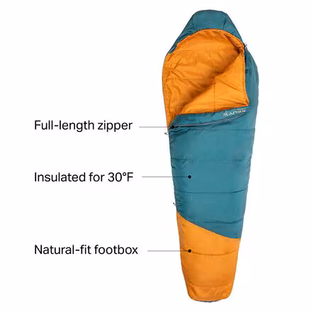 Mistral Sleeping Bag: 30F Synthetic - Kids'