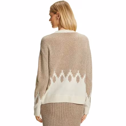 Crew Neck Jacquard - Women's