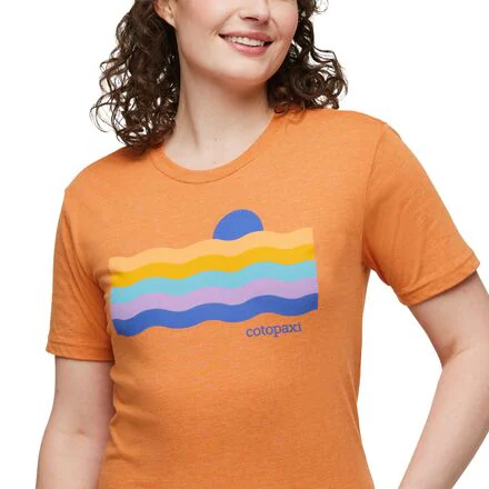 Disco Wave Organic T-Shirt - Women's