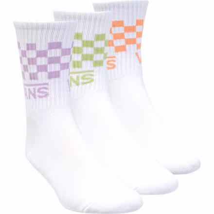 Classic Check Crew Sock - 3-Pack - Women's