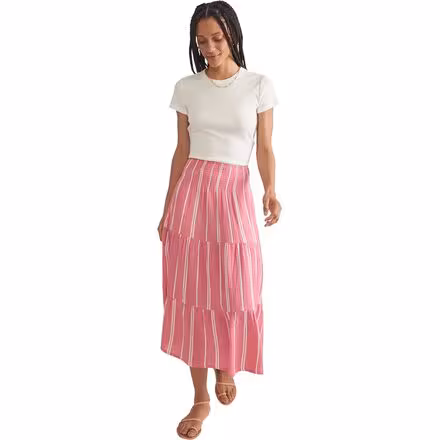 Valeria Double Cloth Maxi Skirt - Women's