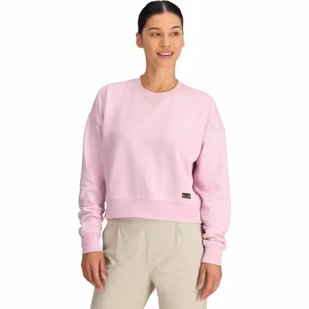 Essential Fleece Crew Pullover - Women's