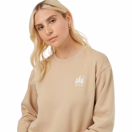 TreeFleece Golden Forest Crew Sweater - Women's