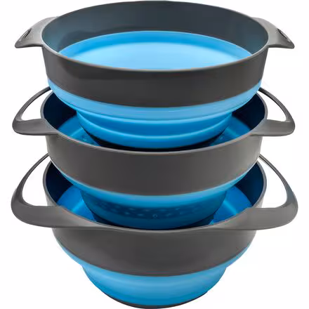 Flat Pack Bowls & Strainer Set