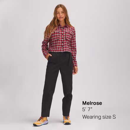 Daily Crop Flannel - Women's