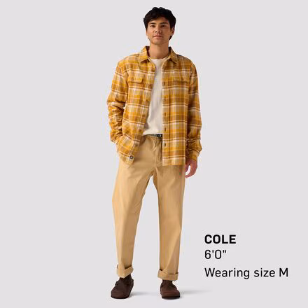 Cotton Flannel Button-up - Men's