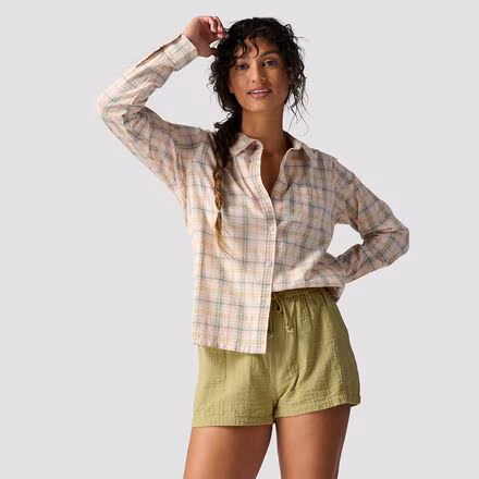 Range Long-Sleeve Plaid Shirt - Women's