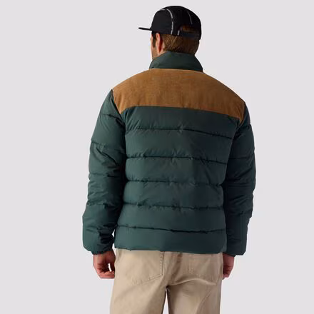Snap Front Quilted Puffer - Men's