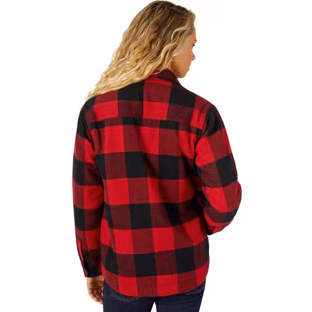 Flannel Sherpa Chore Coat - Women's