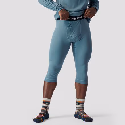 Spruces Mid-Weight Merino 3/4 Baselayer Bottom - Men's