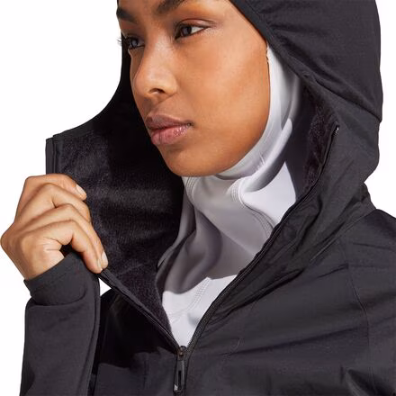 Techrock Ultralight 1/2-Zip Hooded Fleece Jacket - Women's