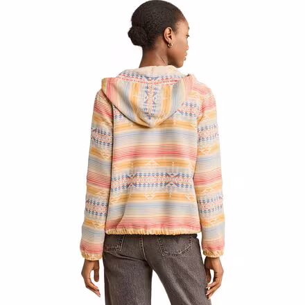 Button Front Beach Hoodie - Women's