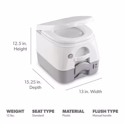 2.6 Gallon 972 Portable Toilet
