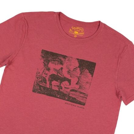 Surfing Cowboy T-Shirt - Men's